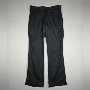 Nike 2012 Golf Tour Performance Dri-FIT Pants Mens 32x30 Black Flat Front Chino